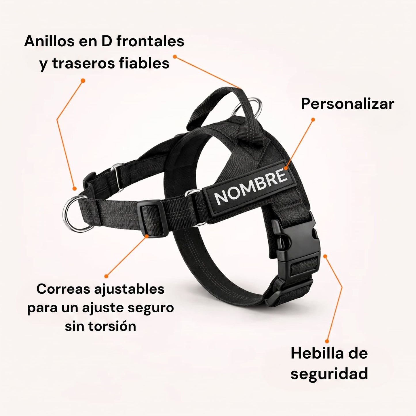 NimoPet Arnés Anti tirones para Perros